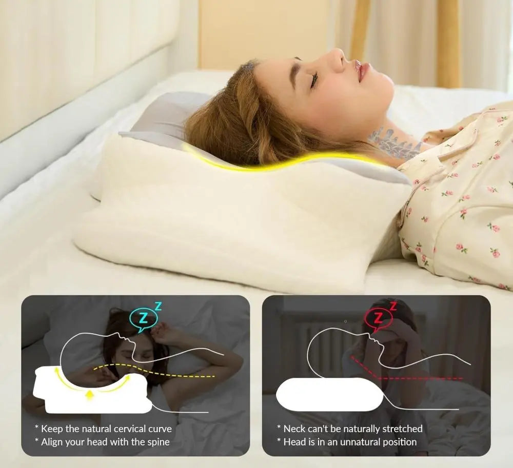 Adjustable Cervical Pillow for Sleeping 🛏️
