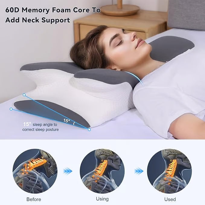 Adjustable Cervical Pillow for Sleeping 🛏️