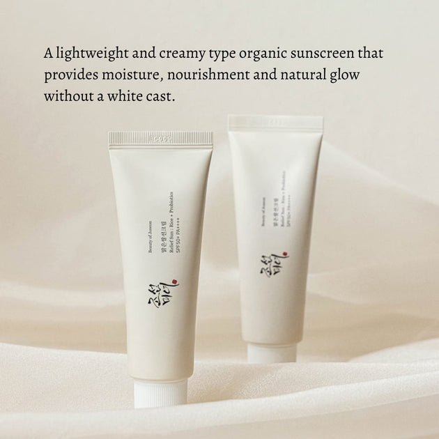 Relief Sun Rice + Probiotics Sunscreen SPF50+ 50ml
